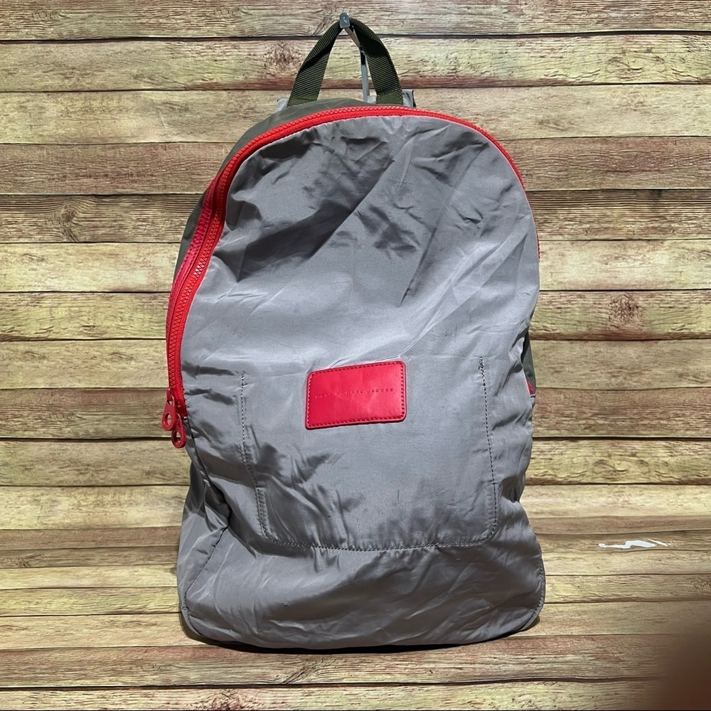 Marc By Marc Jacobs Grey Nylon Backpack